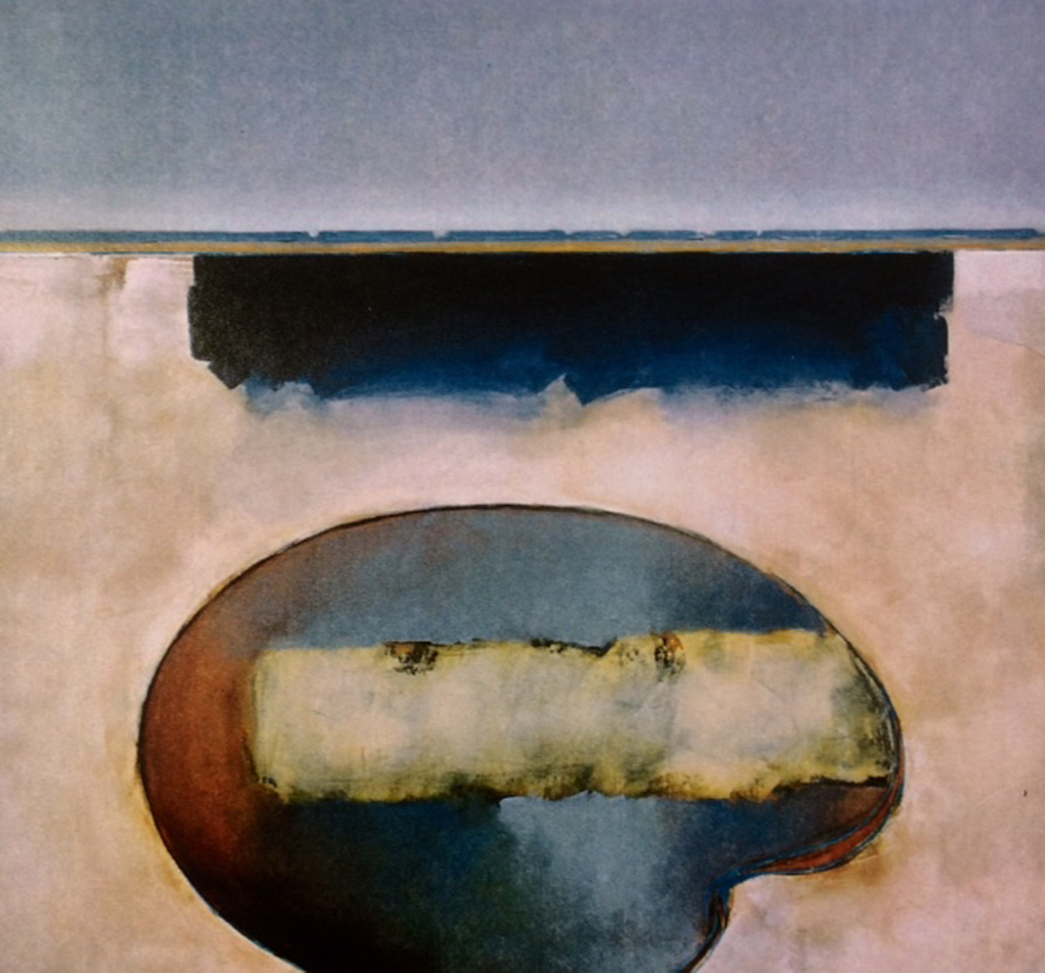 Jules Sher Cloud Shadow and Salt Pool Reflection 2003