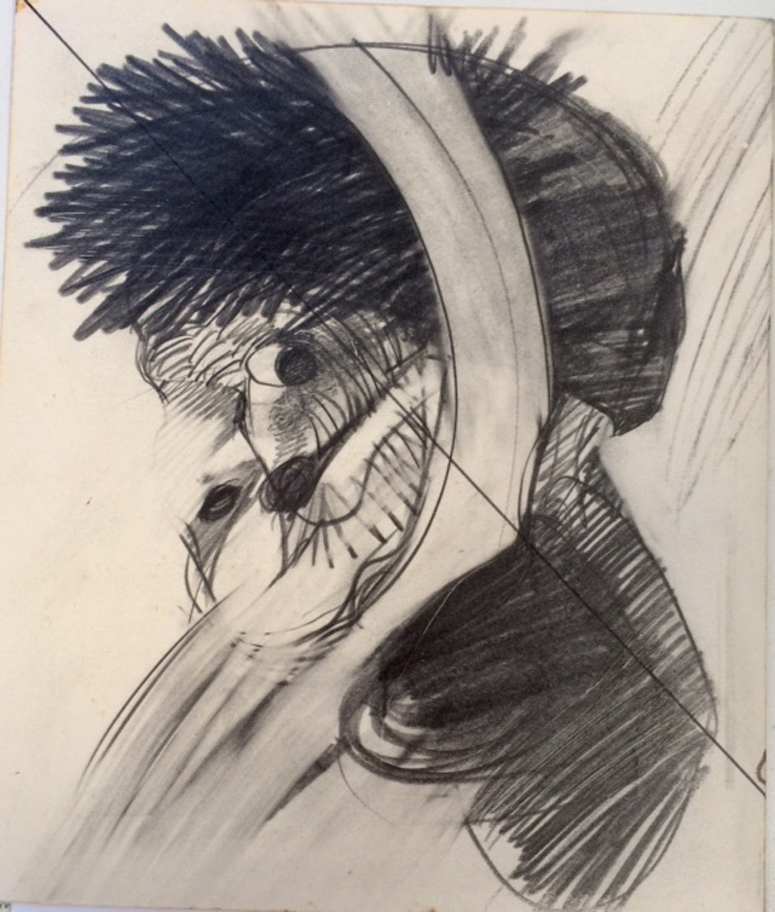 Jules Sher Portrait with Bandaged Ear II 1968 - Homage to Van Gogh